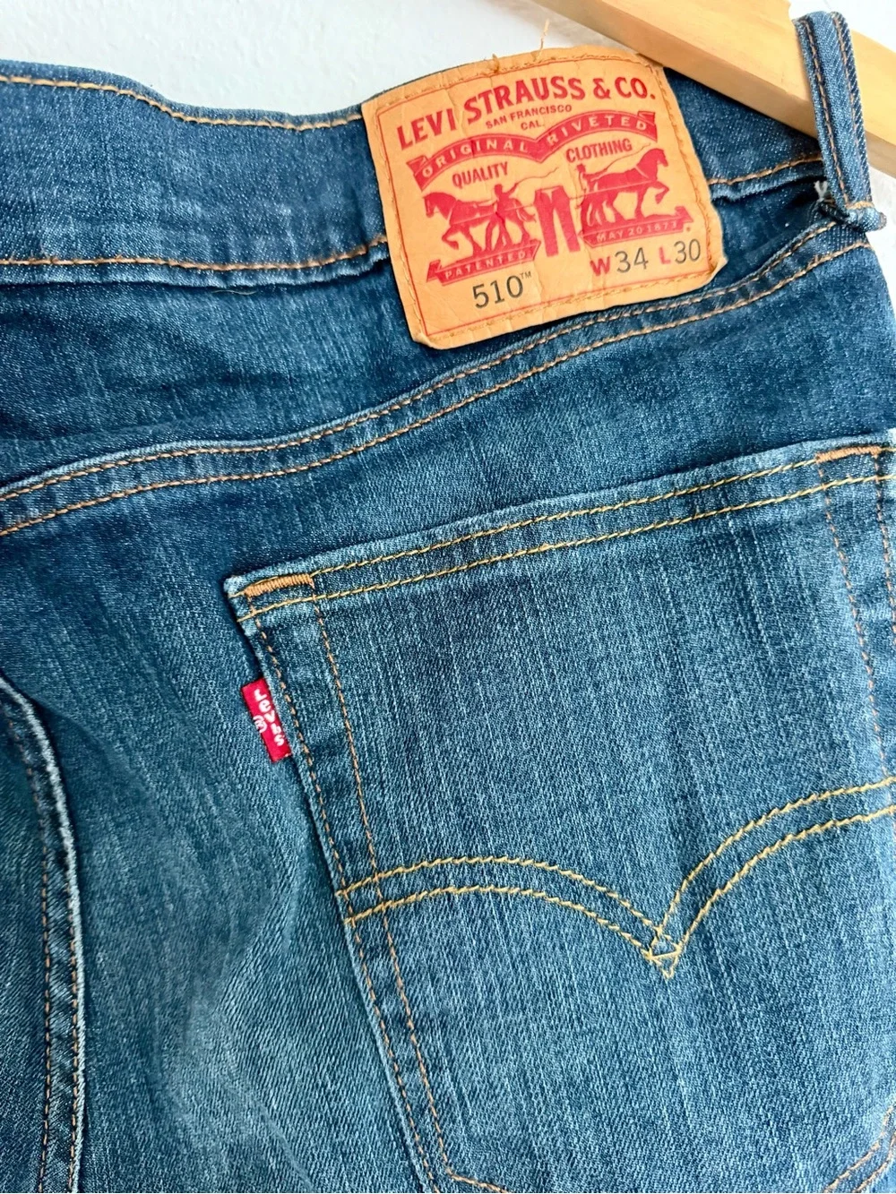 Levi's 510 Skinny Jeans in Classic Blue